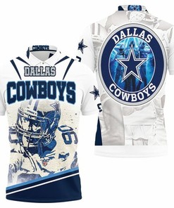 NFC Champions Demarcus Lawrence 3D All Over Print Polo Shirt