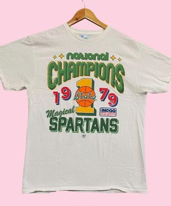 Ncaa 1979 National Champions Magical Spartans L T-Shirt Sweatshirt Crewneck Hoodie Gifts for Ncaa