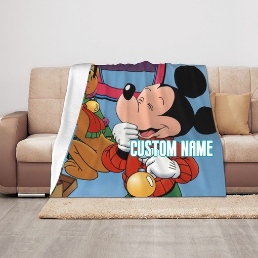 Personalized Disney Anime Quilt Blanket Bedding Set - Perfect for Bedroom Decor