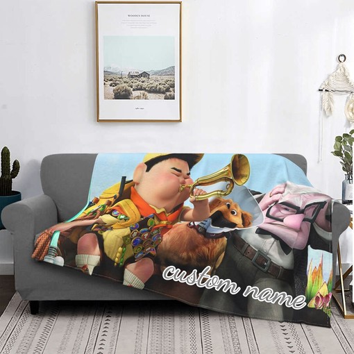 Personalized Disney Up Quilt Bedding Set Blanket Perfect for Bedroom Decor & Home Decoration
