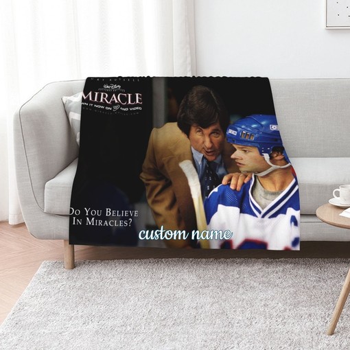 Personalized Quilt Blanket Disney Miracle - Perfect for Home Decoration and Picnics