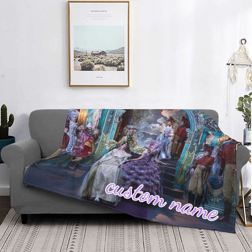 Personalized The Nutcracker and the Four Realms Quilt Bedding Set Great Gifts for Family & Home Decoration