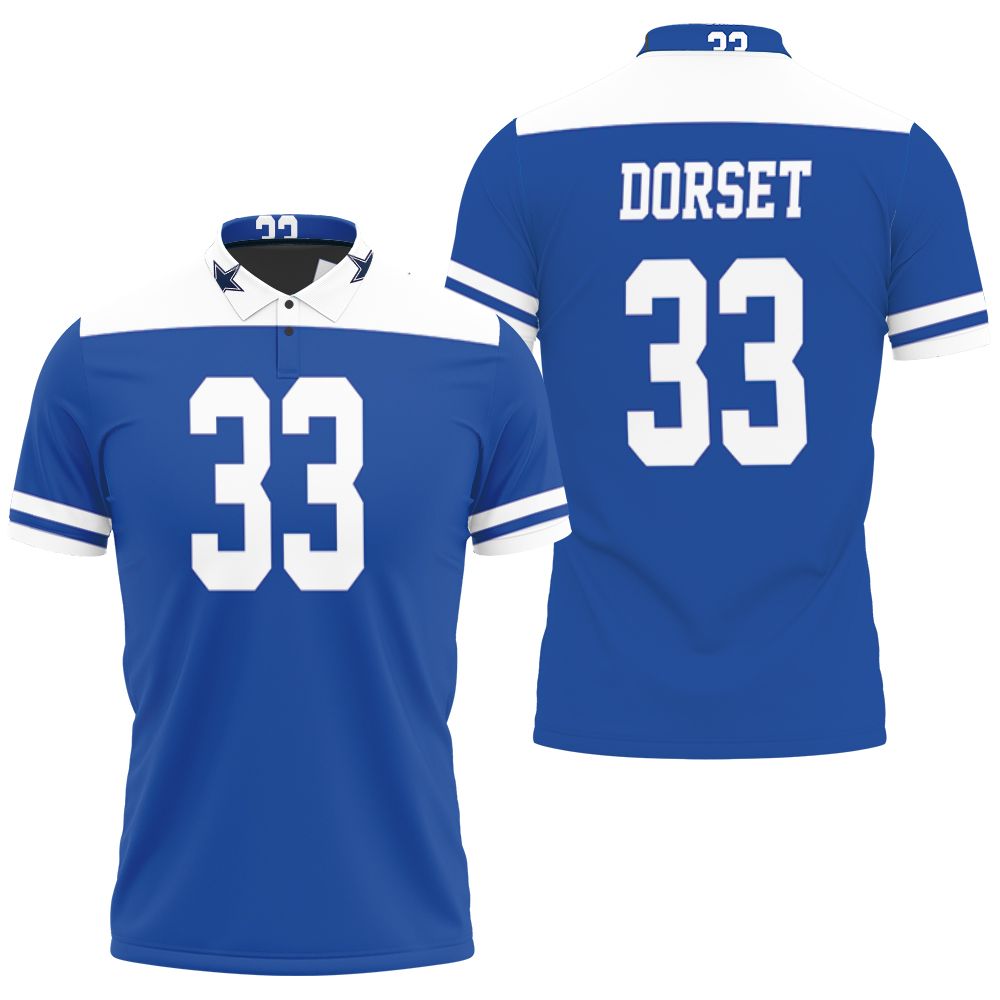 Tony Dorsett #33 Dallas Cowboys Nfl American Football Dak Royal Rivalry 3D All Over Print Polo Shirt