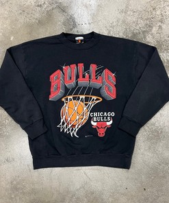 Vintage 90s 1992 NBA Chicago Bulls Crewneck Sweatshirt Hoodie Shirt Gifts for Fans