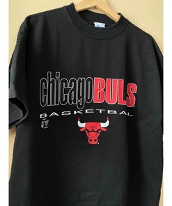 Vintage Style 1996 Chicago Bulls Bna Finals T Shirt Hoodie Sweatshirt Full Size Full Color Gift for Chicago Bulls Fans