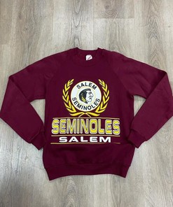 Vintage Style 90s Seminoles Crewneck T-Shirt Sweatshirt Pullover Hoodie Reprinted Full Color Full Size