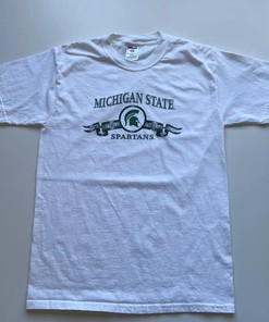 Vintage Style Y2K Michigan State Spartans NCAA Graphic T-Shirt Sweatshirt Hoodie Reprinted Gift for NCAA Fans