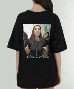 Alexandria Ocasio Cortez AOC See Through Slow Sown Sweatshirt - Perfect for Fan Gift