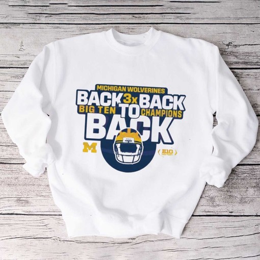 Back To Back Michigan Wolverines Champs Hoodie - Fan Gift