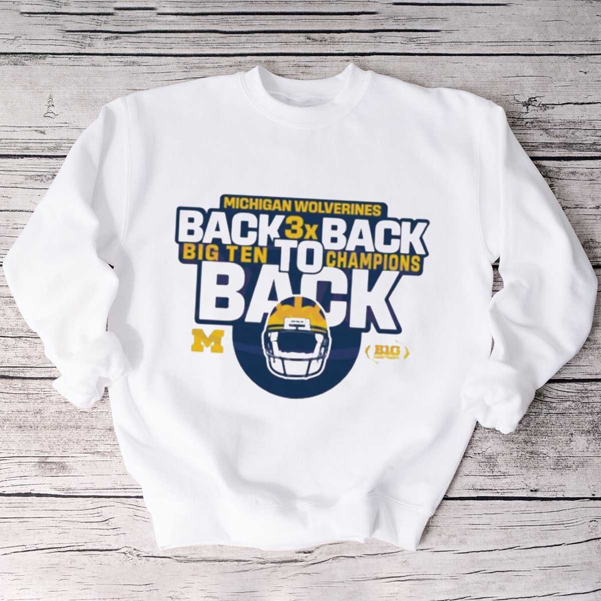 Back To Back Michigan Wolverines Champs Hoodie - Fan Gift