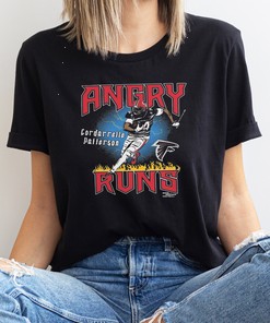 Cordarrelle Patterson Angry Runs Falcons T-shirt - Perfect for Fan Gift