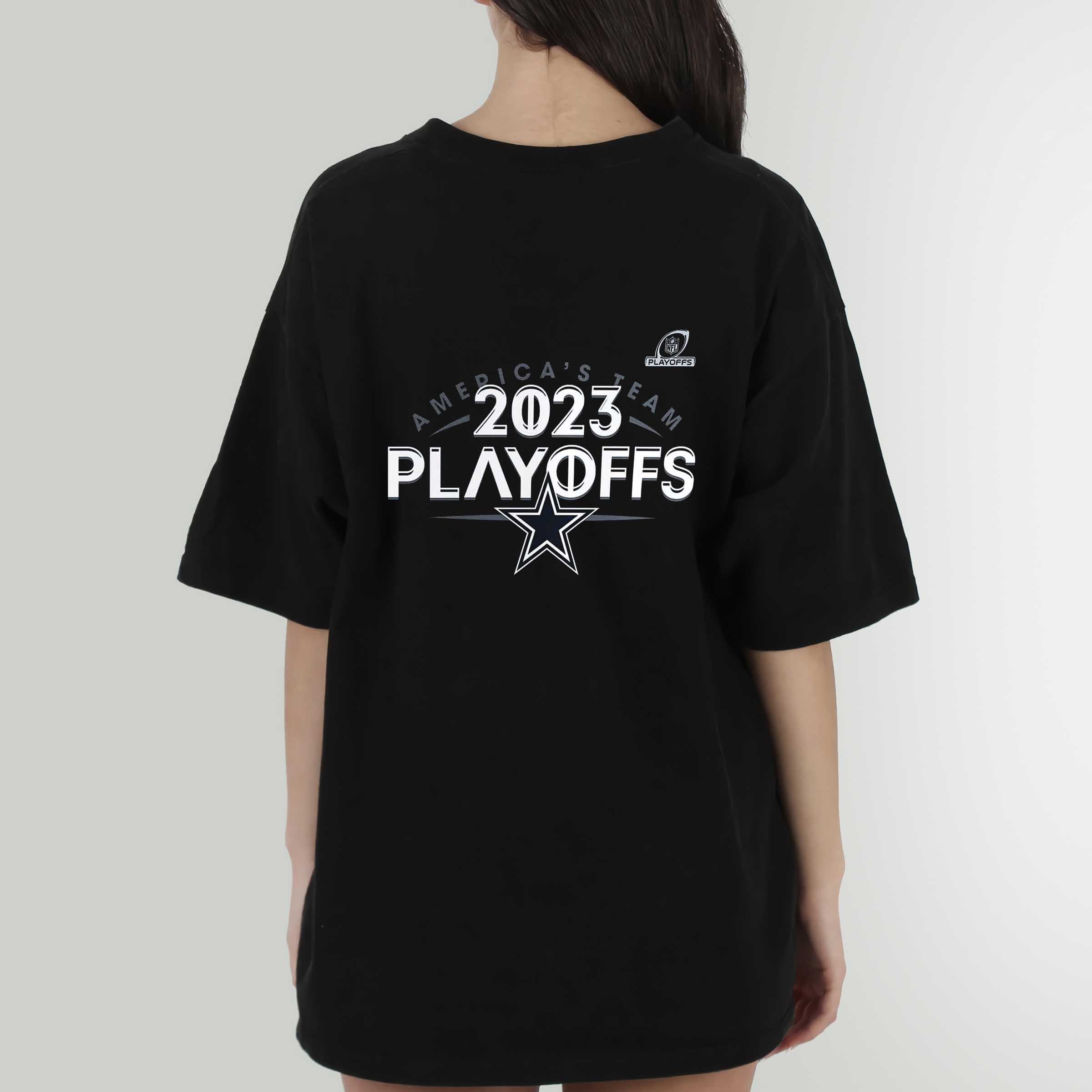 Dallas Cowboys 2023 NFL Playoffs T-shirt - Go Cowboys! Fan Gift