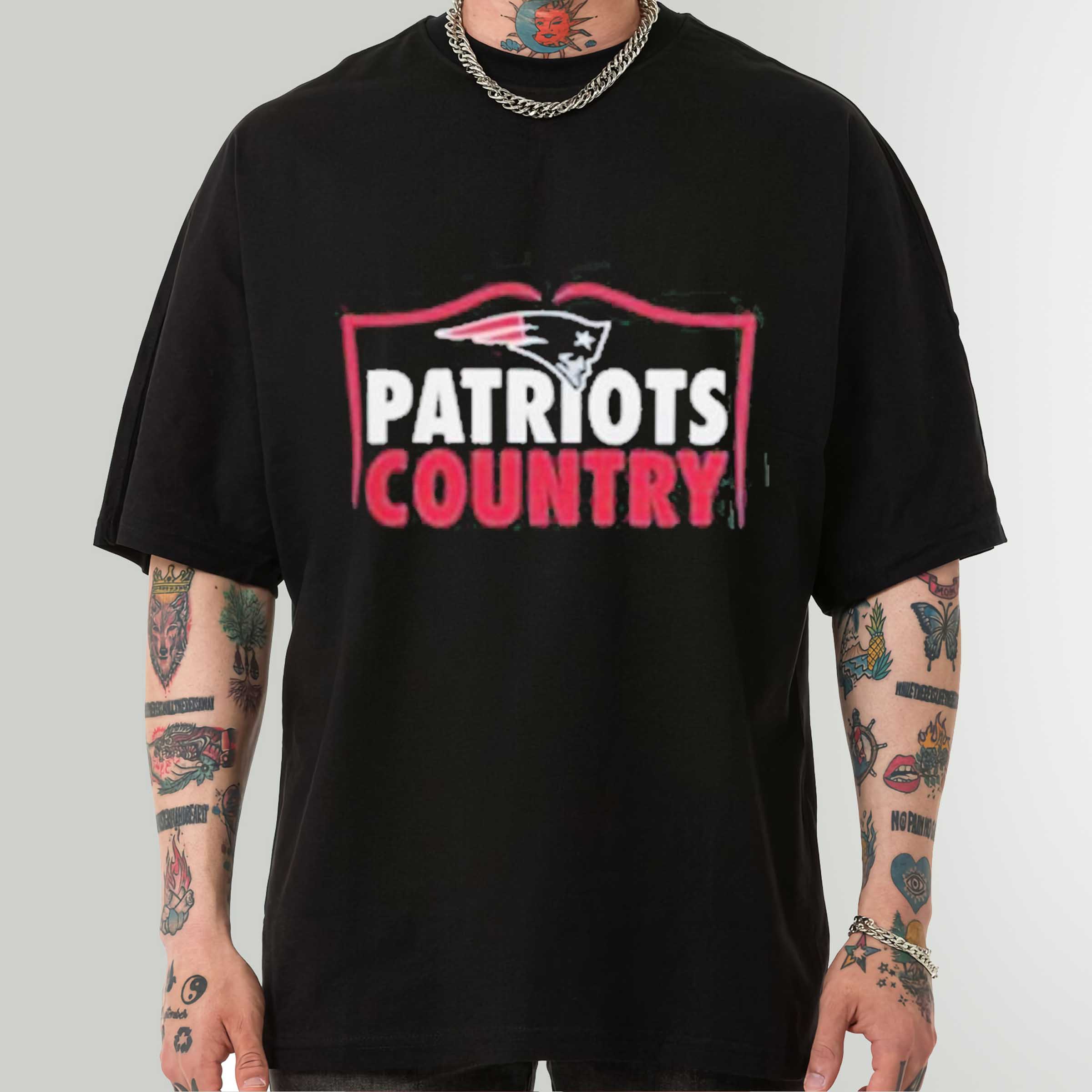 New England Patriots Country Hometown Collection Logo Shirt - Perfect for Fans