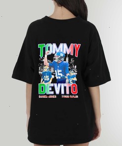 New York Giants Tommy Devito Vintage Style T-shirt - Perfect for Fan Gift