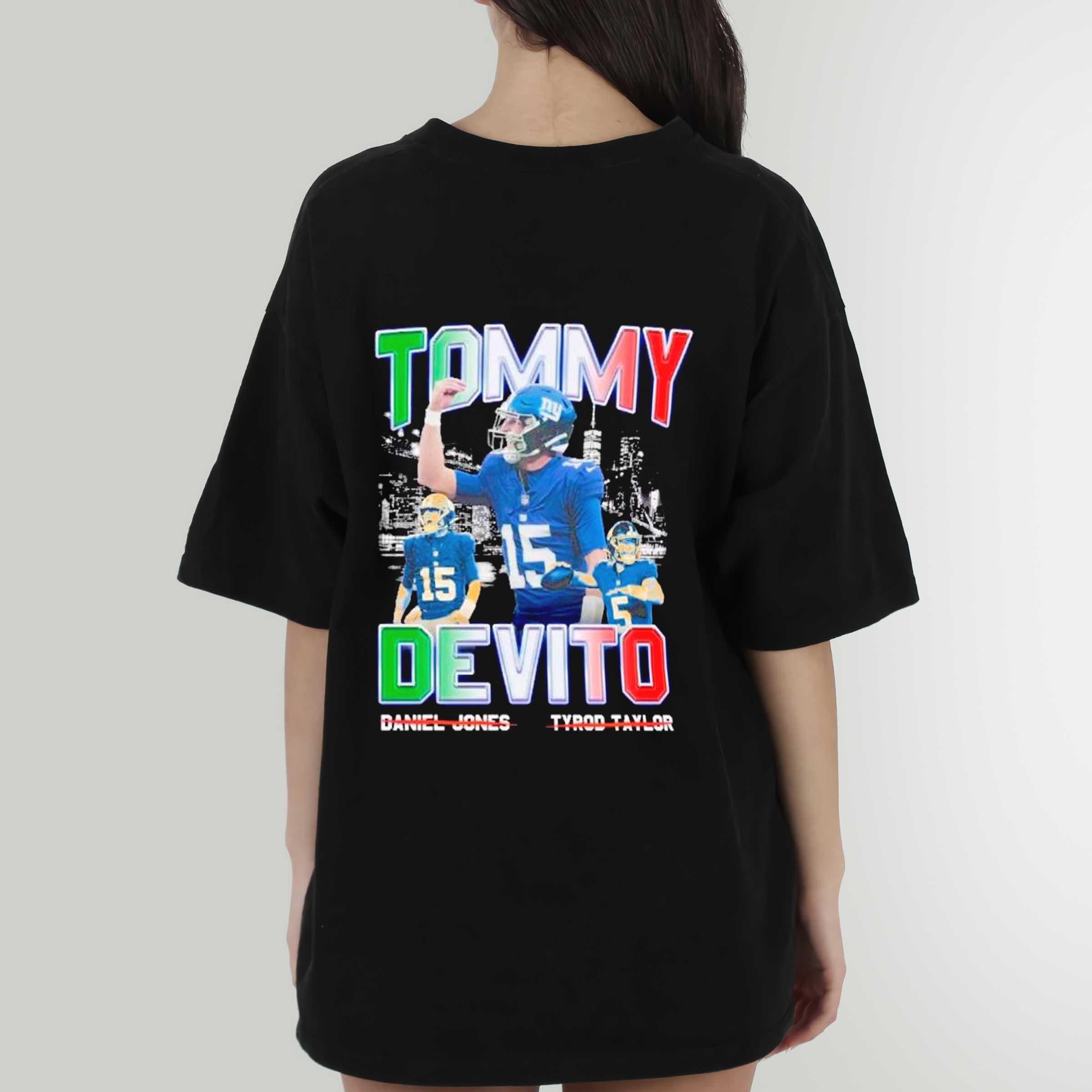 New York Giants Tommy Devito Vintage Style T-shirt - Perfect for Fan Gift