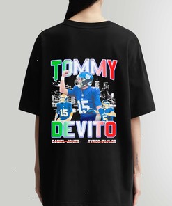 New York Giants Tommy Devito Vintage Style T-shirt - Perfect for Fan Gift