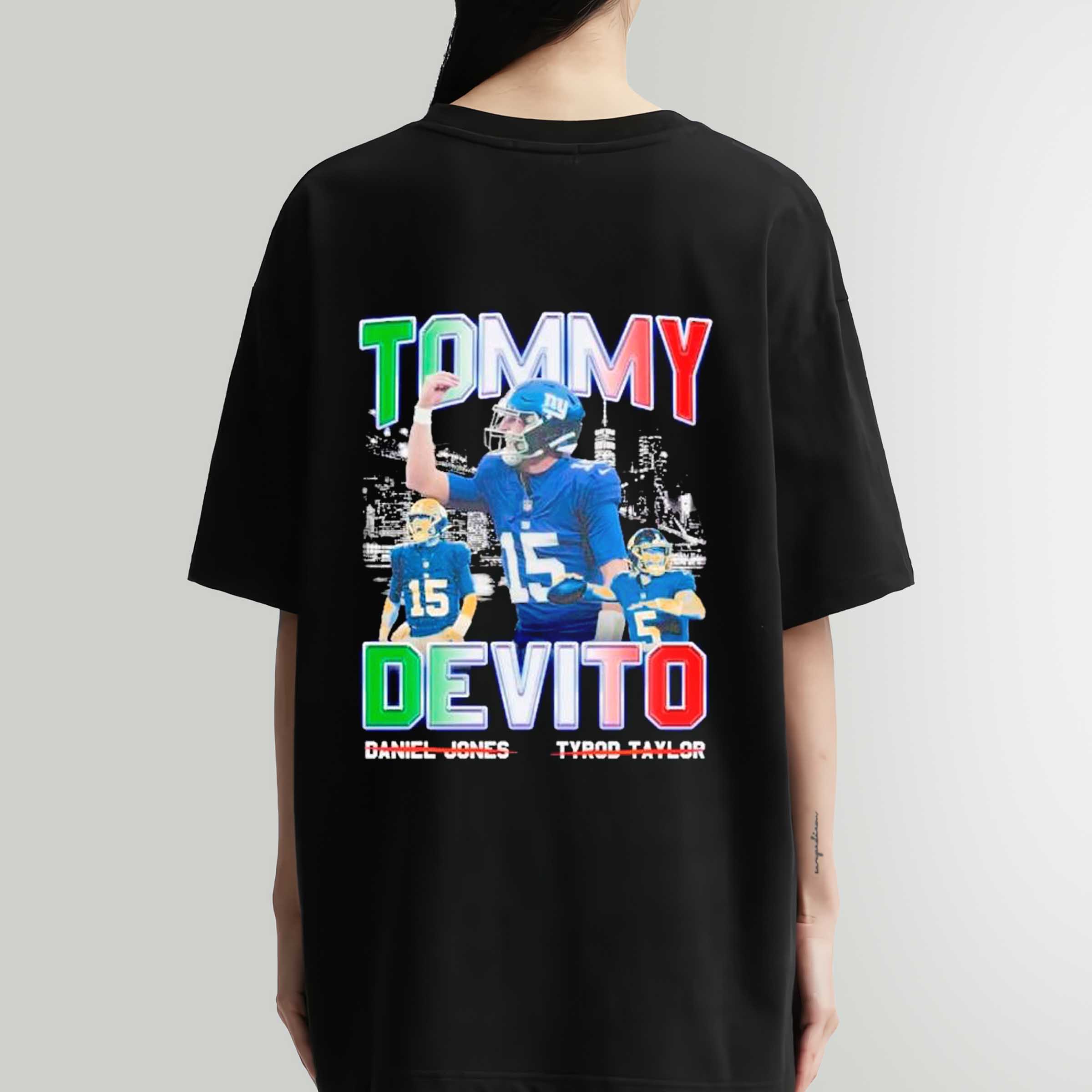 New York Giants Tommy Devito Vintage Style T-shirt - Perfect for Fan Gift