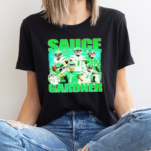New York Jets Sauce Gardner Vintage Style T-shirt - Perfect for Fan Gift