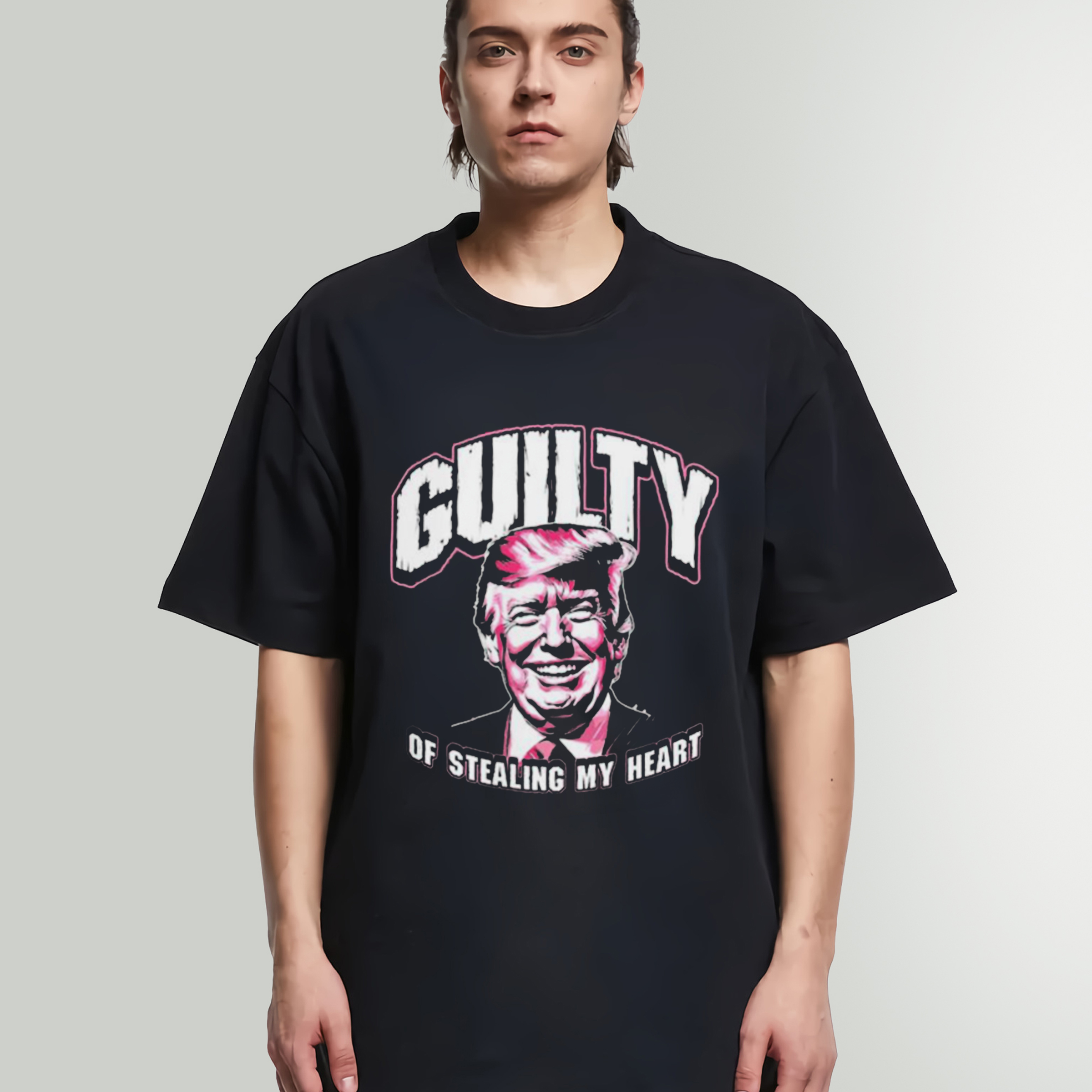 Official Guilty of Stealing My Heart Trump President Shirt, Sweatshirt